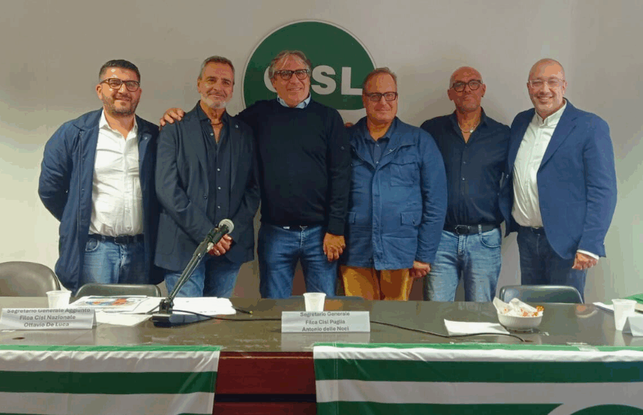 FILCA Cisl Taranto Brindisi Consiglio Generale